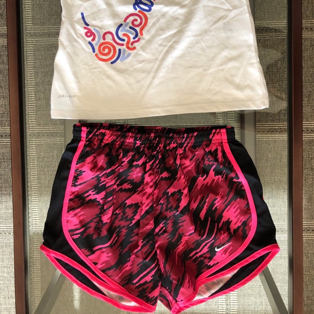 Nike Dri-Fit Running Shorts and Tank Top
